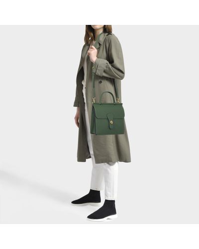 coach willis top handle green