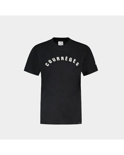 Courreges T-shirts & Tops - Black