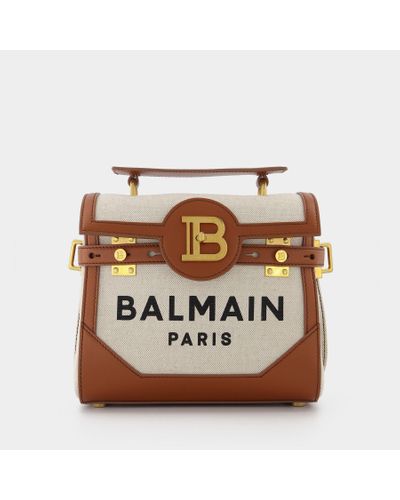 Balmain Bbuzz 23 Bag - Natural