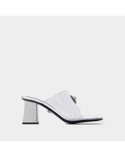 Versace T.70 Slides - White