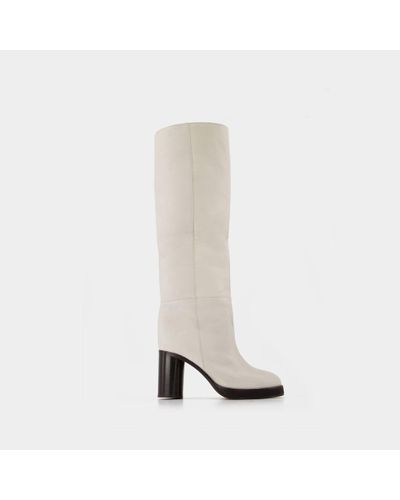 Isabel Marant Leila Boots - White