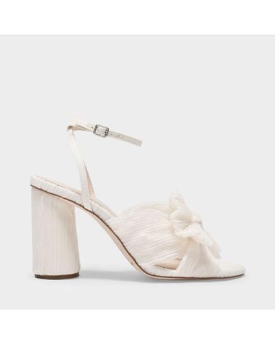 Loeffler Randall Camelia Knot Sandals - White