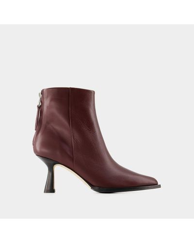 Aeyde Kala Ankle Boots - Brown