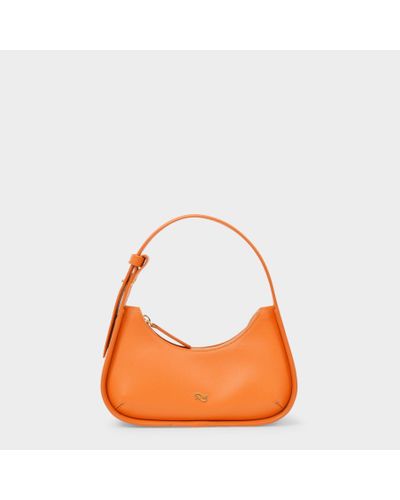 Yuzefi Mini Tempura Bag - Orange