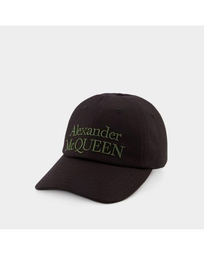 Alexander McQueen Stacked Cap - Black
