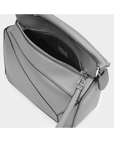 loewe puzzle bolsa gunmetal