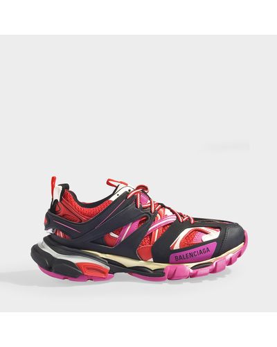 pink balenciaga track runners