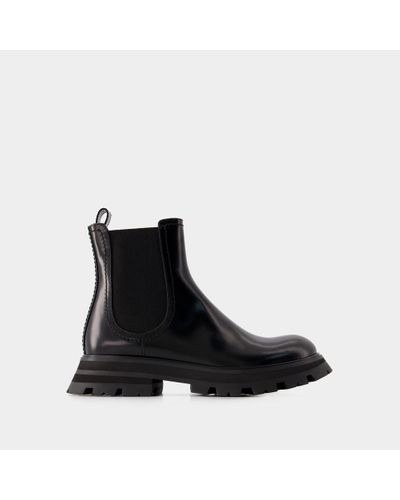 Alexander McQueen Chelsea Boots - Black