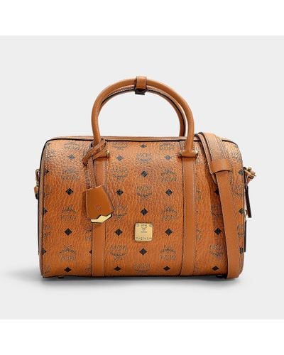 mcm boston bag medium