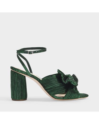 loeffler randall camellia heels green