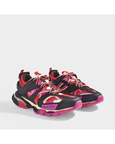 BALENCIAGA TRACK BLEU/ROSE occasion avec sac à poussière/Lacets à côté  l'état neuf. EUR 275,80 - PicClick FR