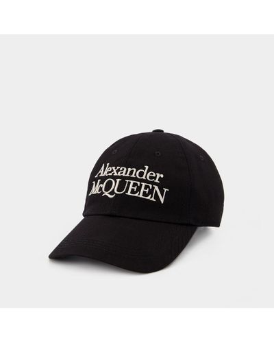 Alexander McQueen Stacked Hat - Black