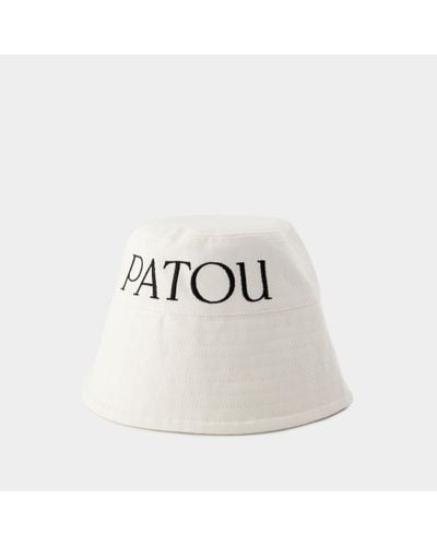 Patou Bucket Hat - White