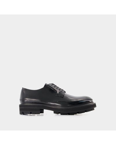Alexander McQueen Oversized Loafers - Black