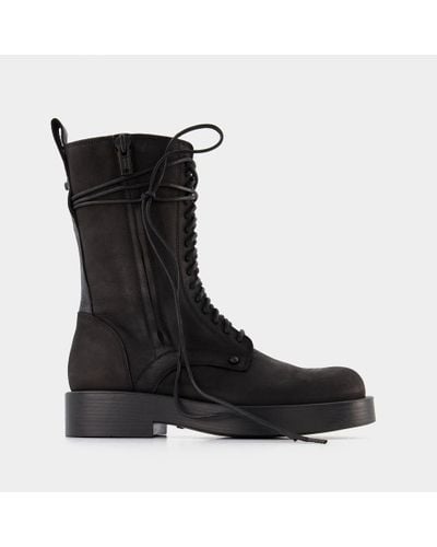 Ann Demeulemeester Maxim Ankle Boots - Black