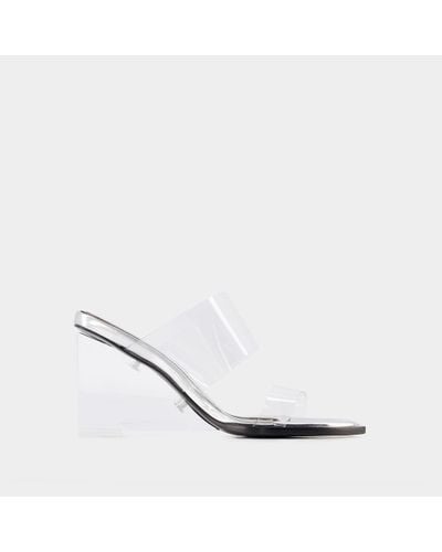 Alexander McQueen Sandals - Metallic
