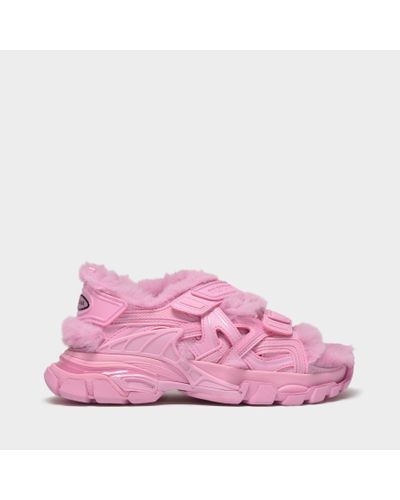 Balenciaga Strap Sandals - Pink