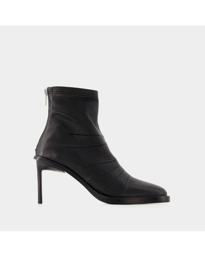Ann Demeulemeester Heeled Boots - Black