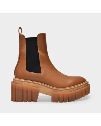 Stella McCartney Platform Boots - Brown
