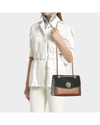 parker rivets shoulder bolsa coach