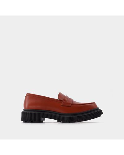 Adieu 159 Loafers - Red