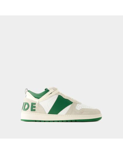 Rhude Rhecess Low Trainers - Green