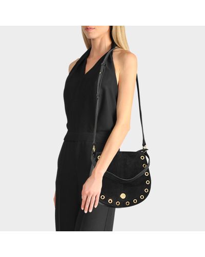 See By Chloé Kriss Small Hobo Bag In Black Grained Cowhide Leather 