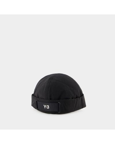 Y-3 Hat - - Black - Synthetic