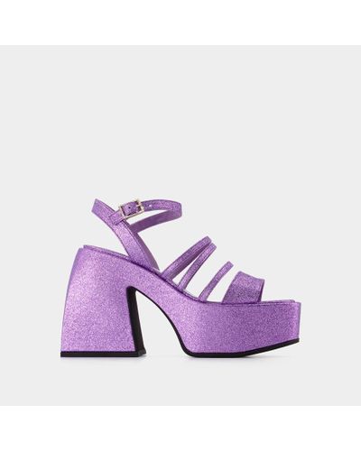 NODALETO Bulla Chibi Sandals - Purple