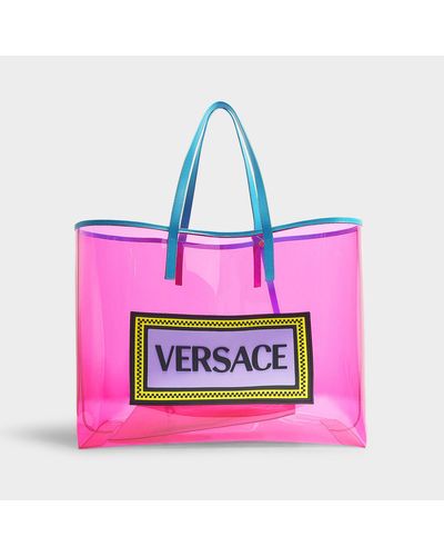 versace vinyl tote
