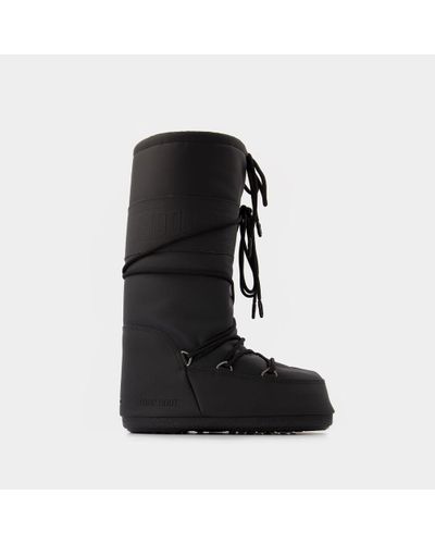 Moon Boot Icon Rubber - Black