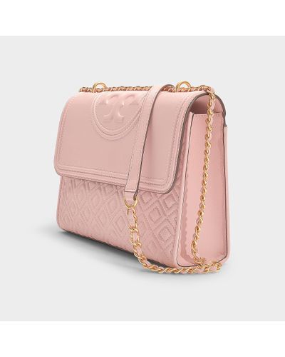 tory burch fleming shell pink