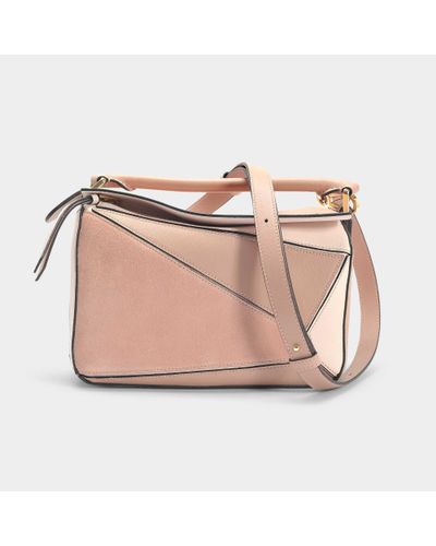 loewe puzzle suede