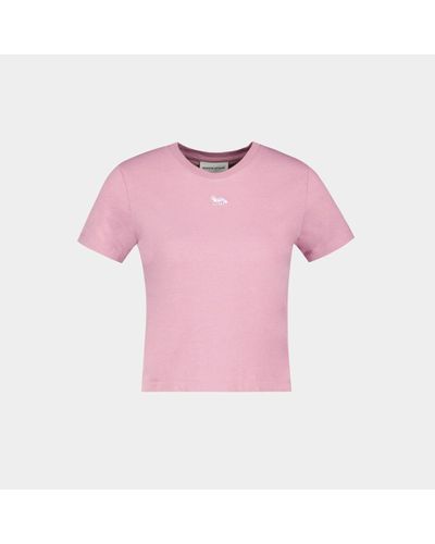 Maison Kitsuné Baby Fox Patch T-shirt - Pink