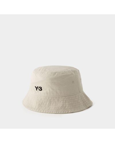Y-3 Caps & Hats - Natural