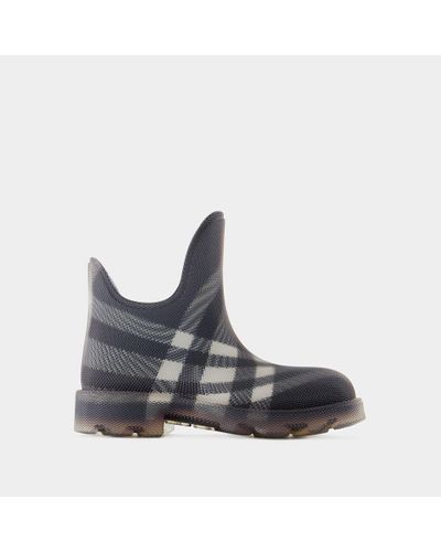 Burberry Lf Marsh Low Ankle Boots - Grey