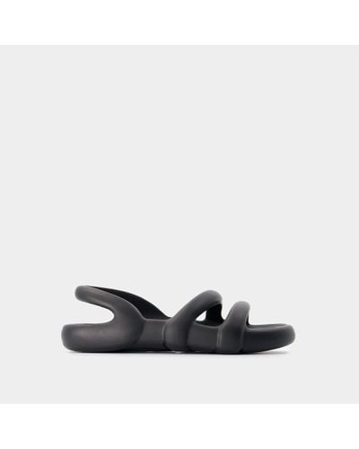 Camper Kobarah Flat Negro Sandals - Black