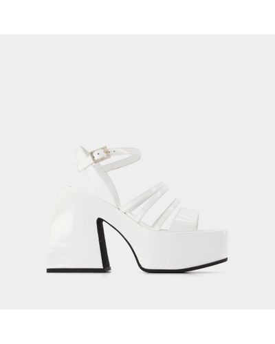 NODALETO Bulla Chibi Sandals - - White - Leather
