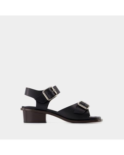 Lemaire Strat Sandals - Black