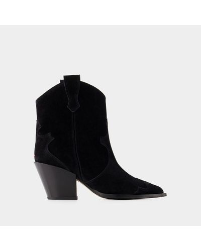 Aeyde Albi Ankle Boots - Black