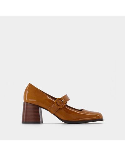 CAREL PARIS Caren Court Shoes - Brown
