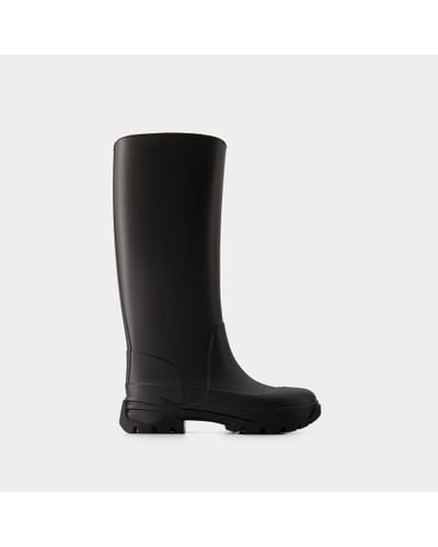 Maison Margiela Tabi Rain Boots - Black