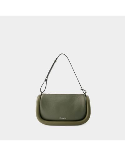 JW Anderson The Bumper-15 Bag - J.w.anderson - Leather - Dark Olive - Green