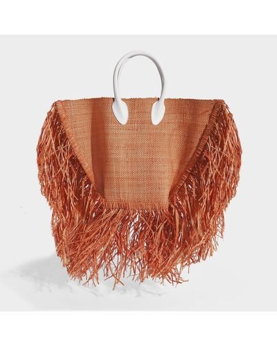 jacquemus le chiquito moyen terracotta