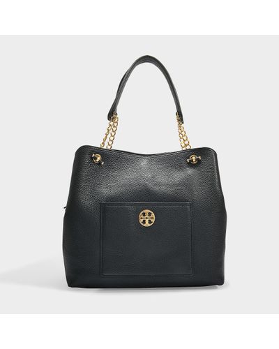 tory burch chelsea slouchy leather tote