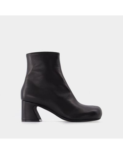 Marni Ankle Boot W/zip 6 - Black