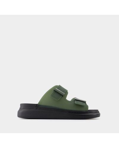 Alexander McQueen Rubber Sandals - Green