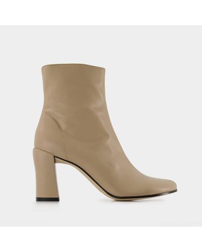 BY FAR Vlada Ankle Boots - Brown