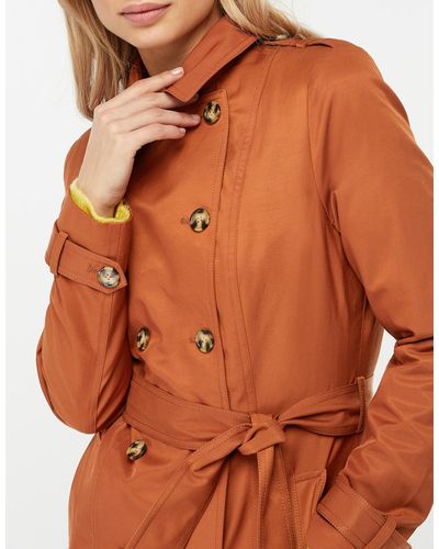 monsoon orange coat