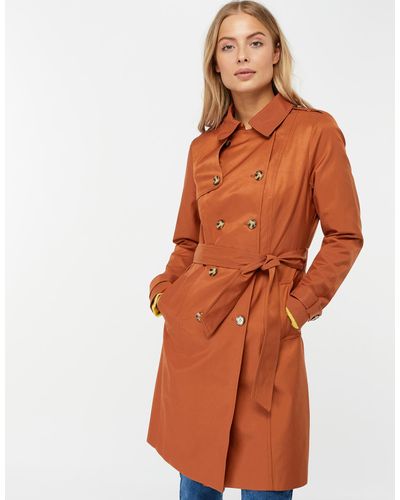monsoon orange coat